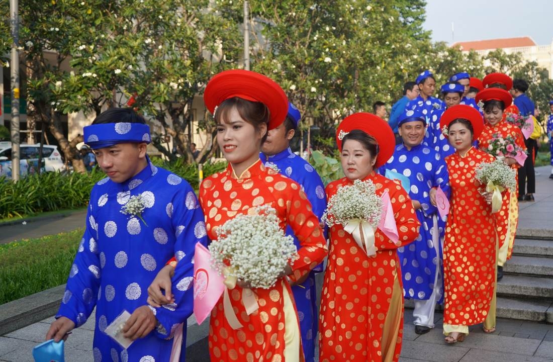 Ho Chi Minh City holds mass wedding for 82 couples on Women’s Day